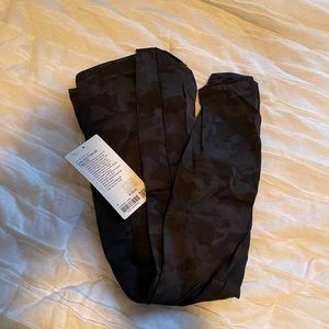 lululemon camo fast and free leggings